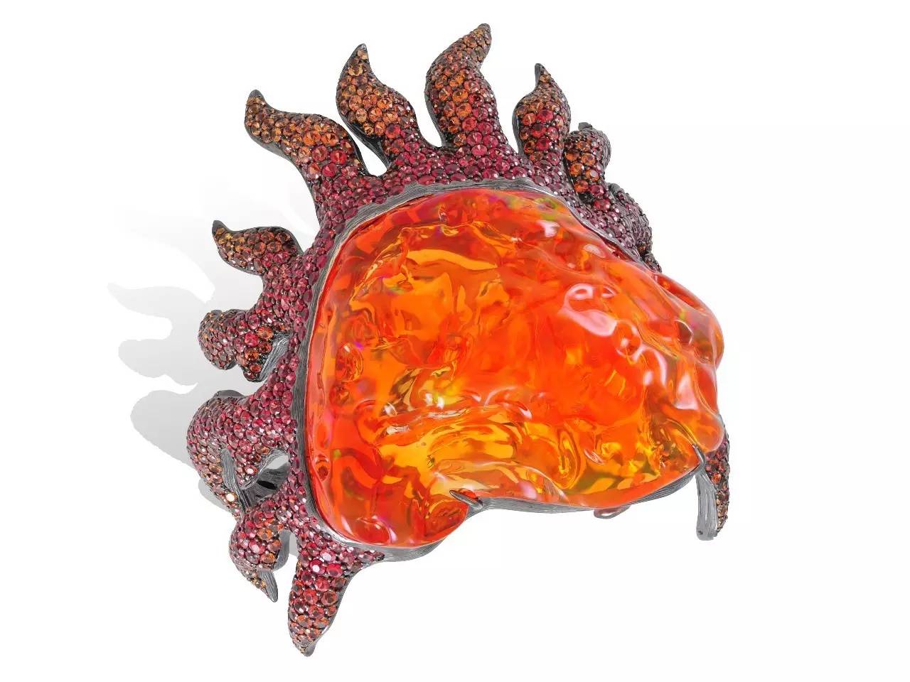 报告！就是这残暴的火欧泊让我有忍不住剁手的欲望