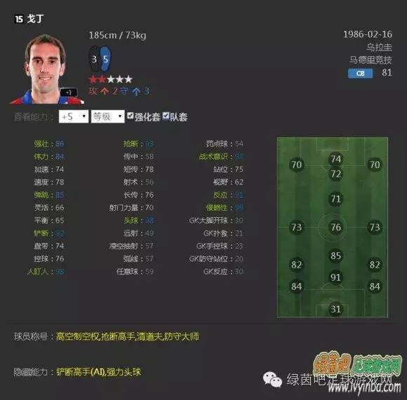 FIFAOnline3思维很清晰位置感超屌热门中后卫球员推荐