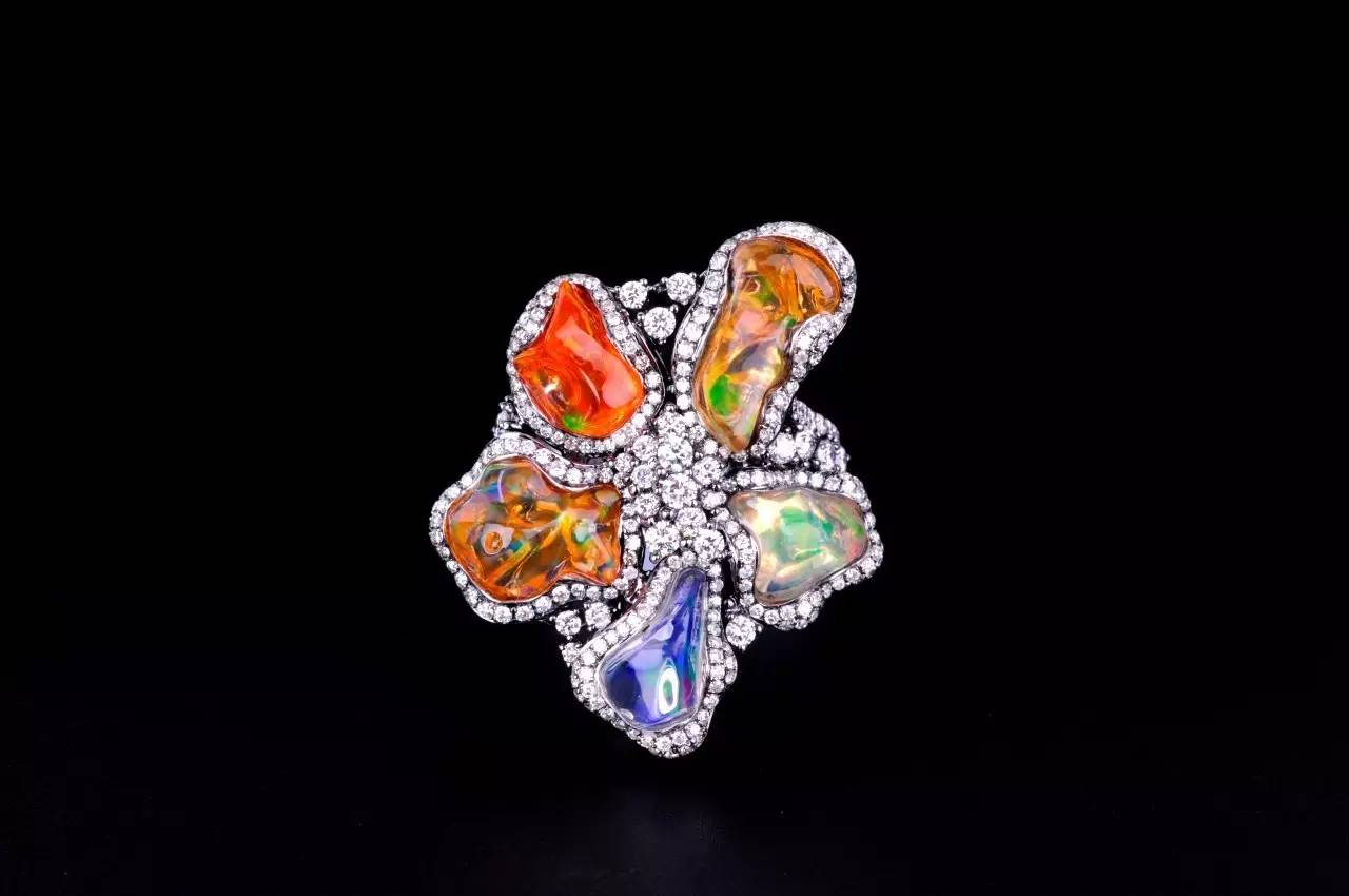 报告！就是这残暴的火欧泊让我有忍不住剁手的欲望