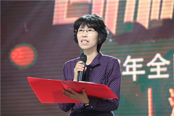 校园足球新长征湖南站启动缪雅琴分享我市校园足球发展经验