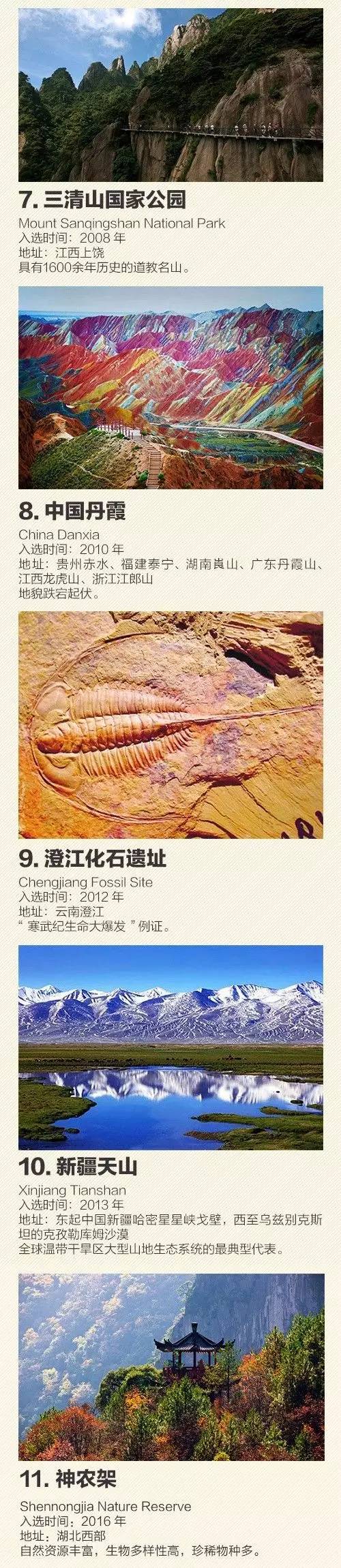 中国50个“世界遗产”地点全名录，一生中要去一次！