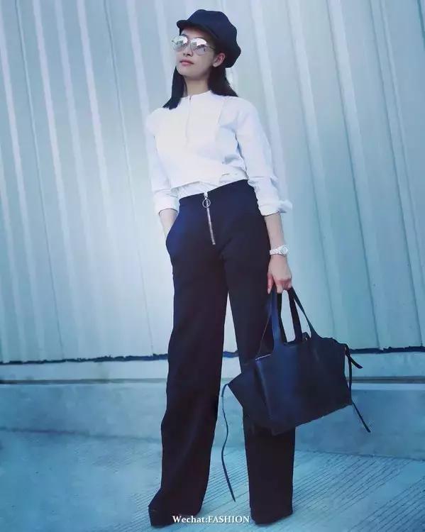 刘诗诗阔腿裤,刘诗诗穿阔腿裤太惊艳