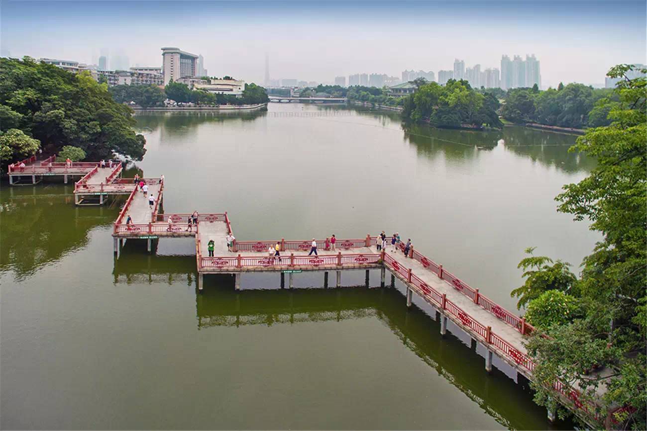 越秀区夜晚漫步,越秀区休闲好去处