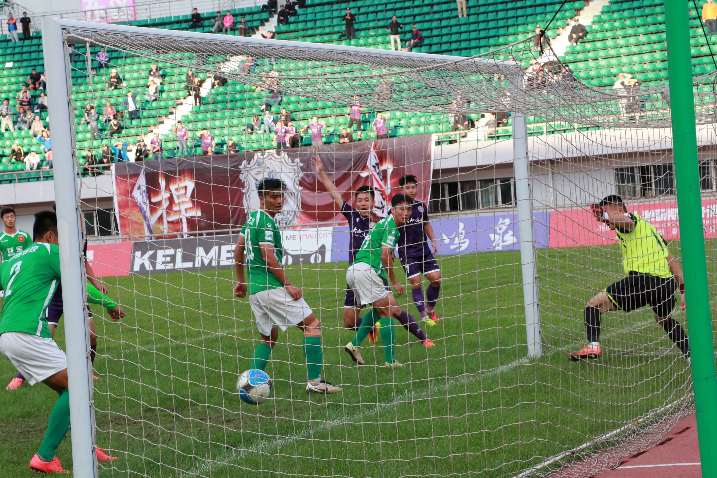 中乙汪云龙,汪云龙破门