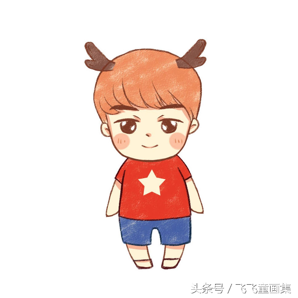 飞飞简笔画教程,菲菲简笔画猪猪侠