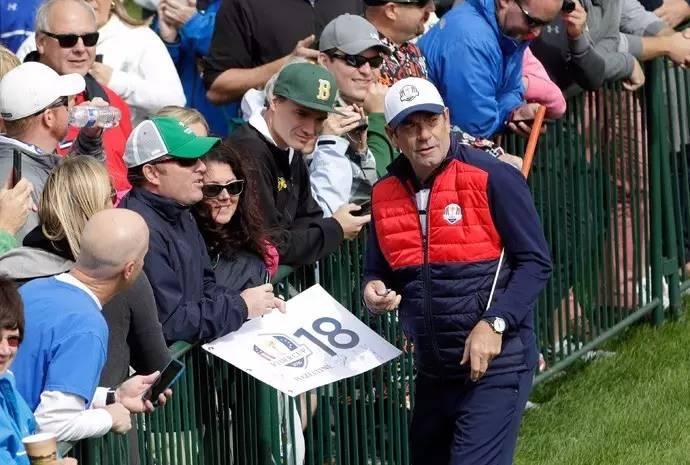 泳坛足坛影坛大咖云集莱德杯，他们都是高尔夫的真爱粉