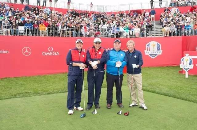 泳坛足坛影坛大咖云集莱德杯，他们都是高尔夫的真爱粉