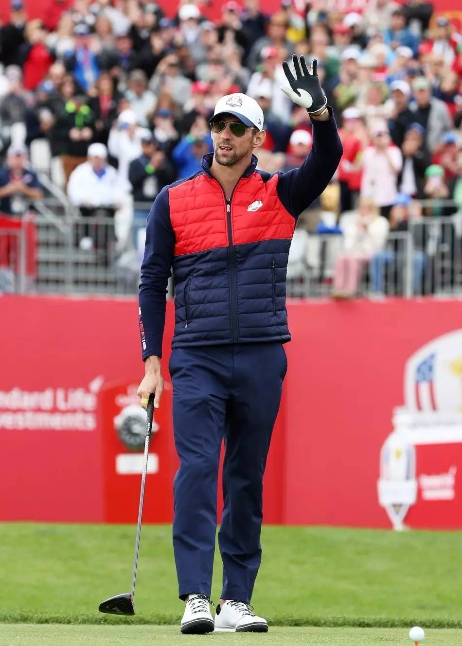 泳坛足坛影坛大咖云集莱德杯，他们都是高尔夫的真爱粉