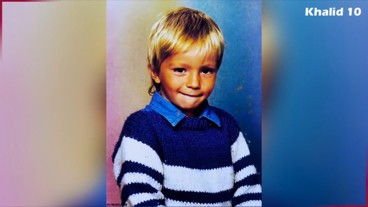 足球明星小时候视频,足球明星小时候和长大后的照片