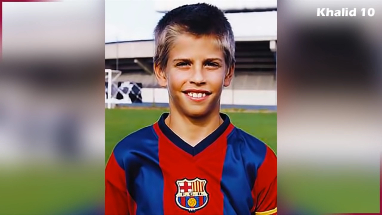 足球明星小时候视频,足球明星小时候和长大后的照片