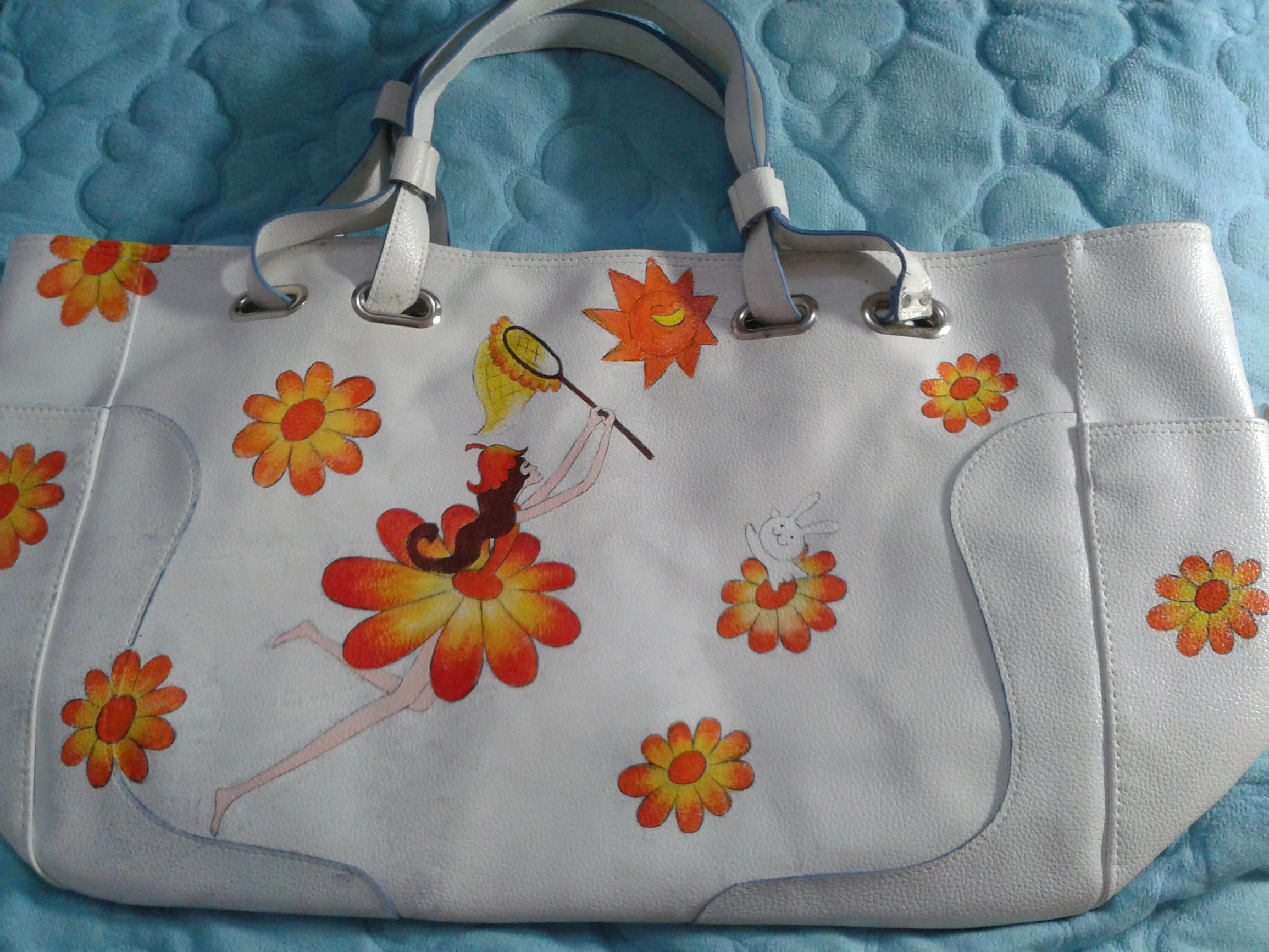 一个小撇步解决染色问题--彩绘涂鸦之追风的女孩儿