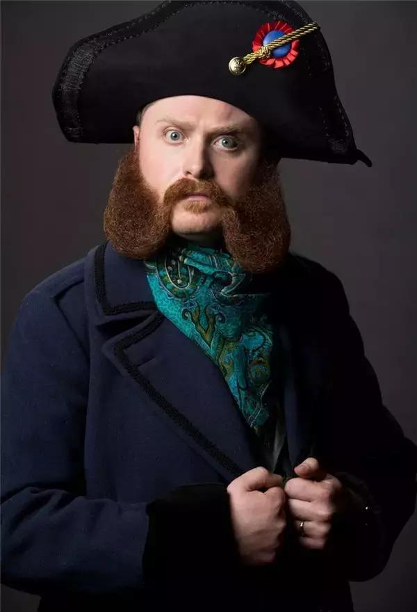 胡须艺术|看风骚大叔们胡须造型的狂欢