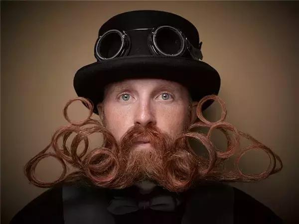 胡须艺术|看风骚大叔们胡须造型的狂欢