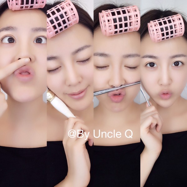 森女妆特点,韩系鬼马甜妹妆夏日感十足