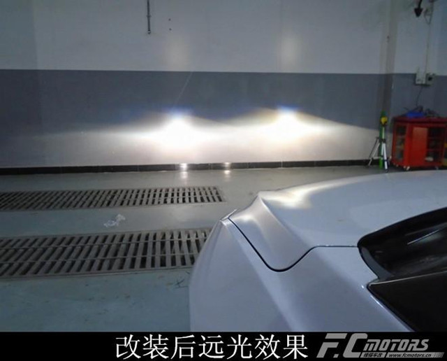 科鲁兹改灯双光透镜,科鲁兹灯光改装恶魔眼