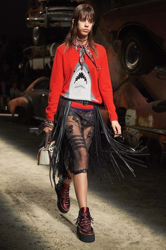 2016秋冬纽约时装周delpozo女装秀,2024纽约时装周秀场穿搭解析