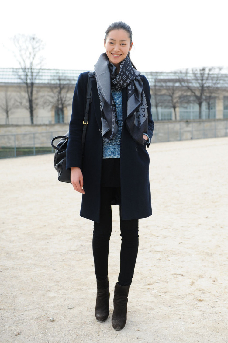 秋天如何搭配大披肩,秋季时尚大气披肩