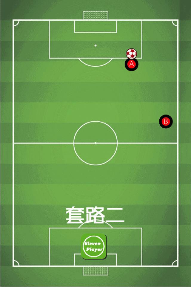 足球基本战术讲解与分析,三人足球进攻套路