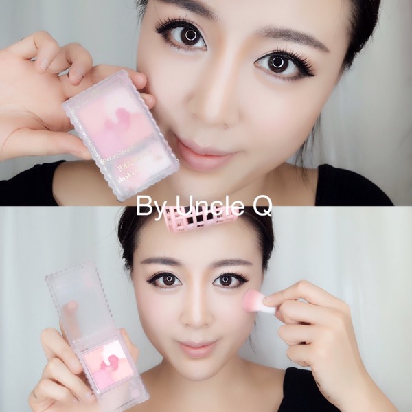 森女妆特点,韩系鬼马甜妹妆夏日感十足