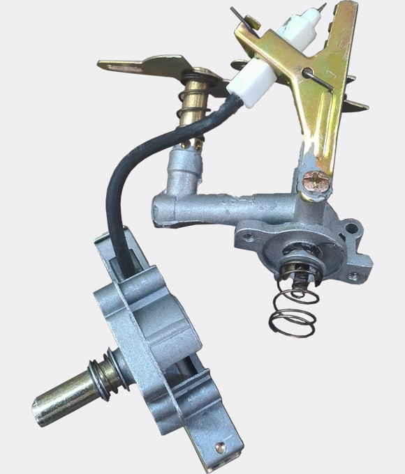 航太燃气单灶怎么拆解,燃气灶阀体总成拆卸