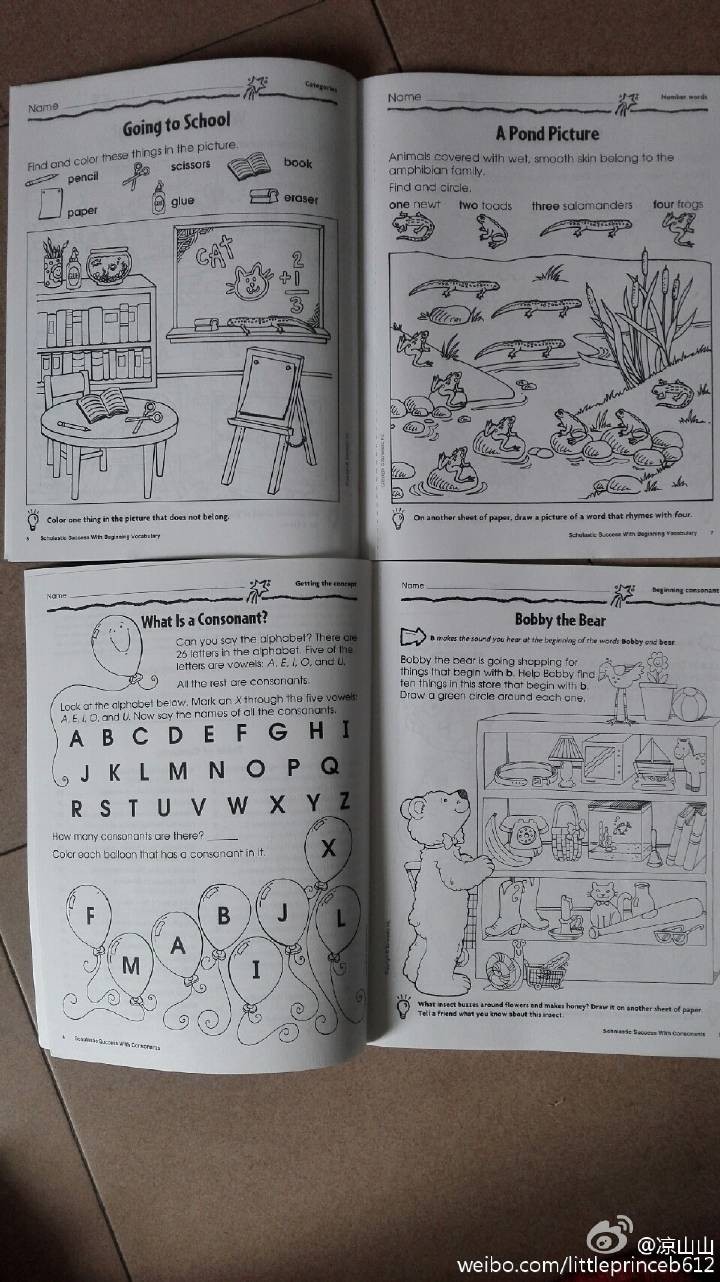 那些年，我和孩子“玩儿”过的原版练习册