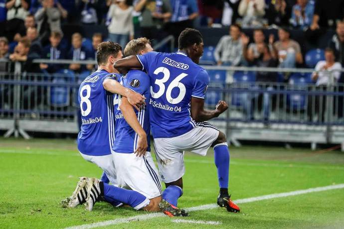 沙尔克04赢拜仁,沙尔克04主场呐喊