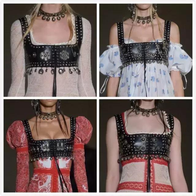 时装周盛世美颜观众,mcqueen24年秋冬走秀解析