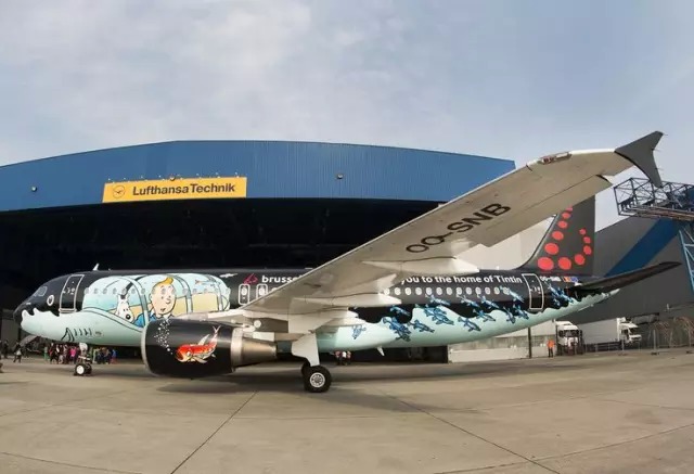 最酷的飞机涂装,各种各样的飞机涂装