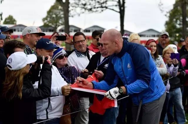 泳坛足坛影坛大咖云集莱德杯，他们都是高尔夫的真爱粉