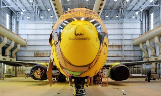 最酷的飞机涂装,各种各样的飞机涂装