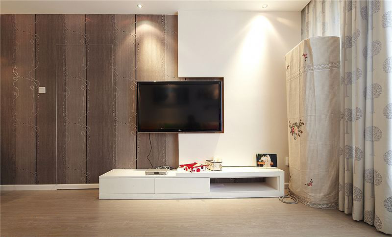 中式风格电视背景墙和沙发背景墙,好看的电视背景墙图