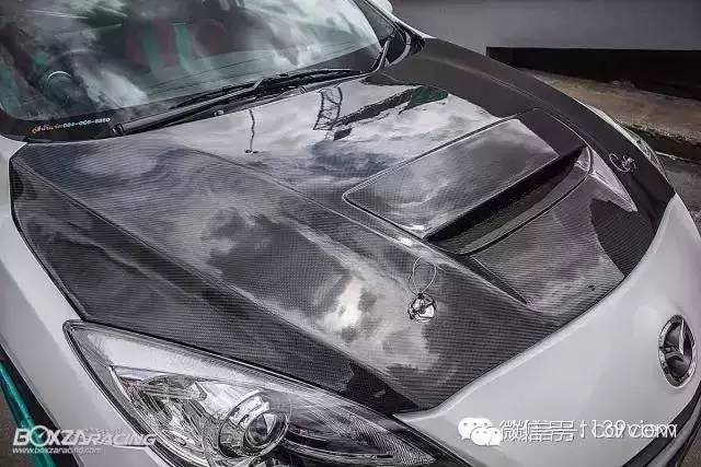 手动马自达3星骋两厢改装,马自达3平民如何改装好看