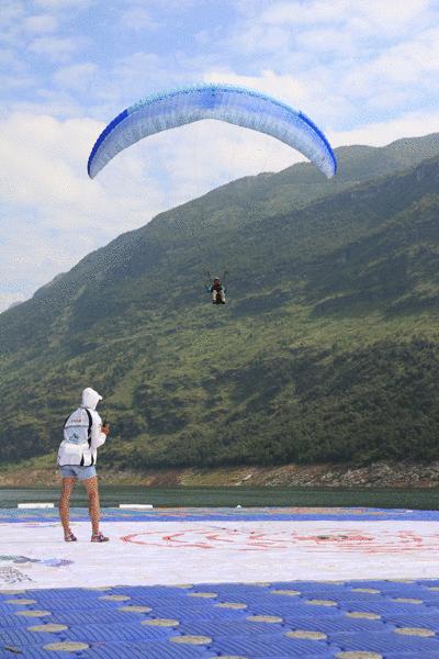 六枝牂牁江滑翔翼比赛,贵州六盘水国际滑翔伞