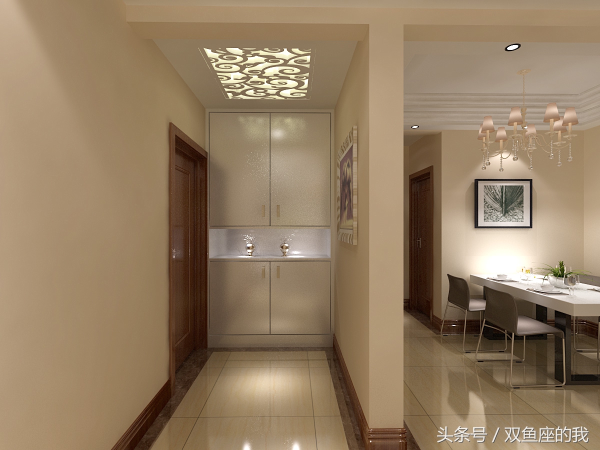 佳馨河畔-童年河97㎡两室两厅-现代简约风格案例