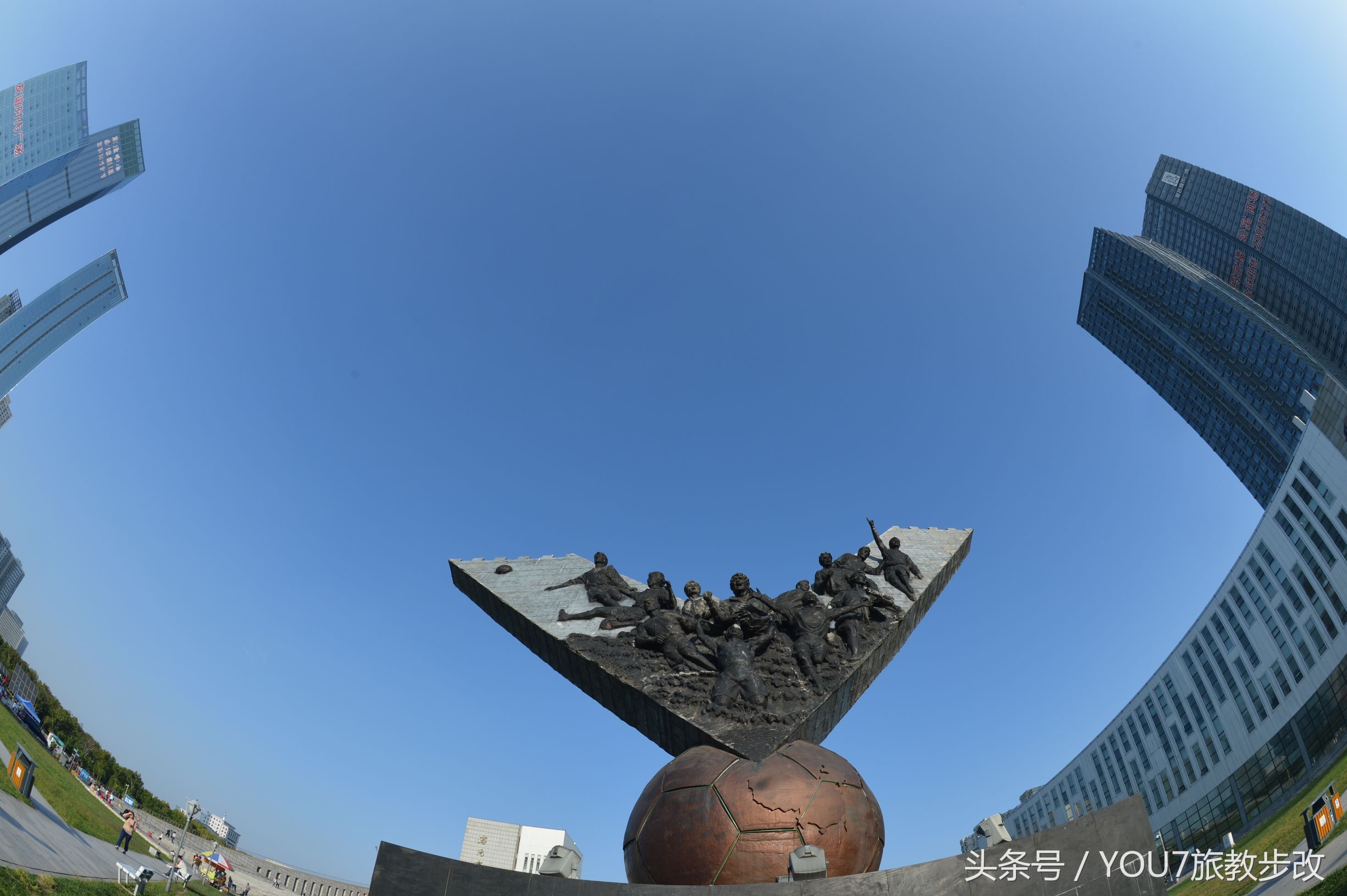 原创‖沈阳：鱼眼拍儿童足球公园