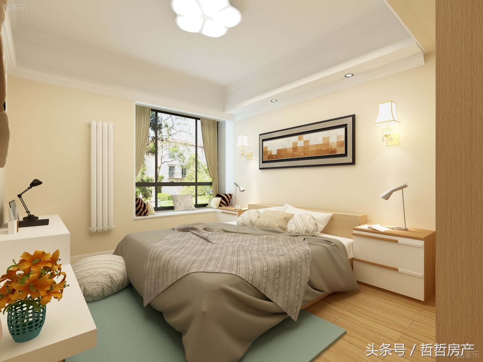 简约又不失时尚的设计风格,现代简约装修风郑州