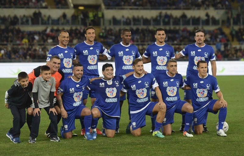 马拉多纳和罗马里奥对决,罗马里奥和马拉多纳同场