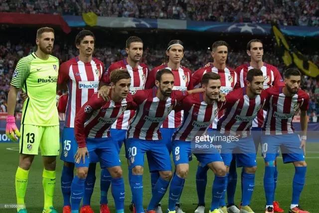 又见大红背球衣！不过马竞这点还是很良心的