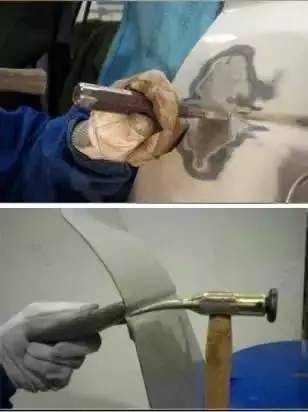 汽车钣金漆面有点凹怎么修,什么是汽车钣金凹凸怎么修复