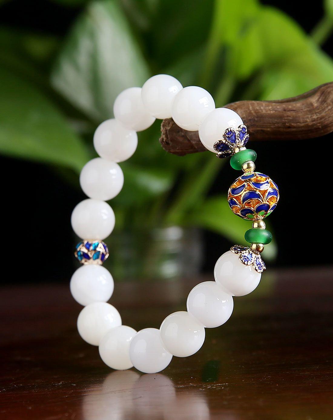 愿用至简唯美的砗磲手链换你一世润洁亮明