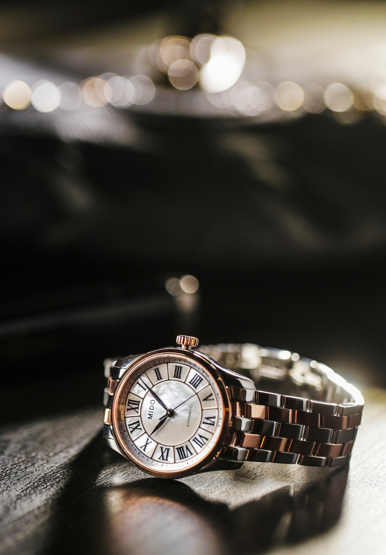 美度布鲁纳系列罗马刻度腕表,美度布鲁纳钢带腕表