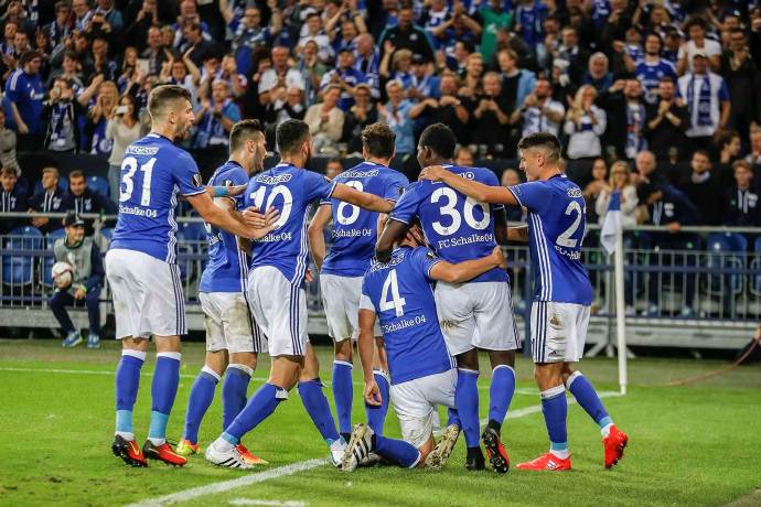 沙尔克04赢拜仁,沙尔克04主场呐喊