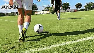 足球实战技巧牛尾巴,足球技巧脚后跟勾球
