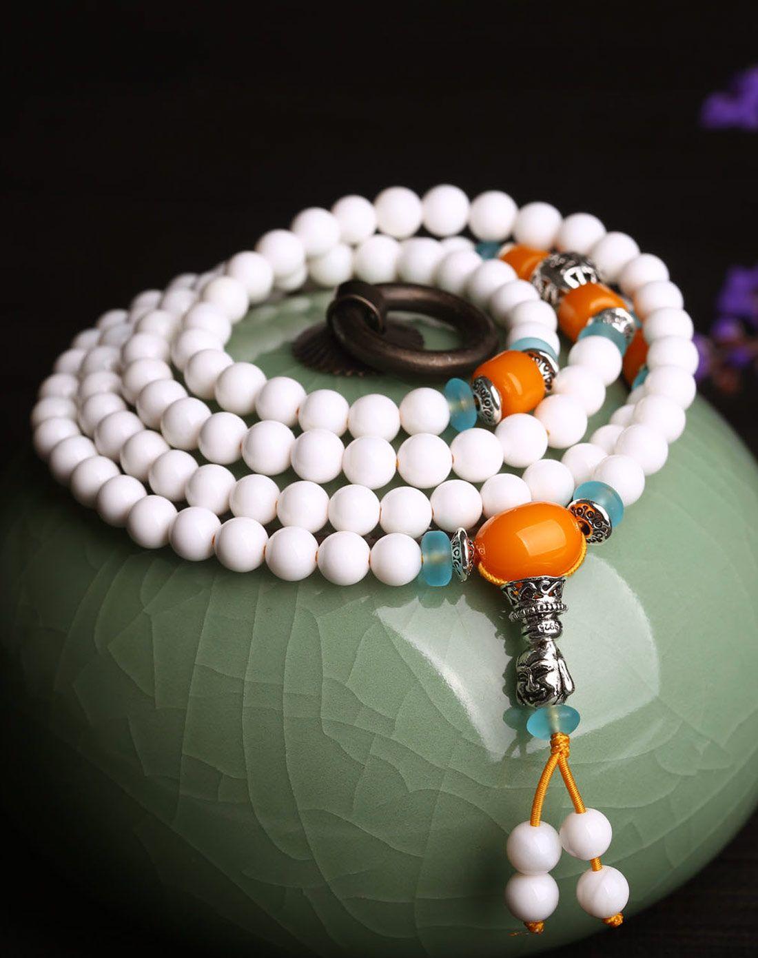 愿用至简唯美的砗磲手链换你一世润洁亮明