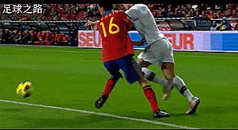 足球实战技巧牛尾巴,足球技巧脚后跟勾球