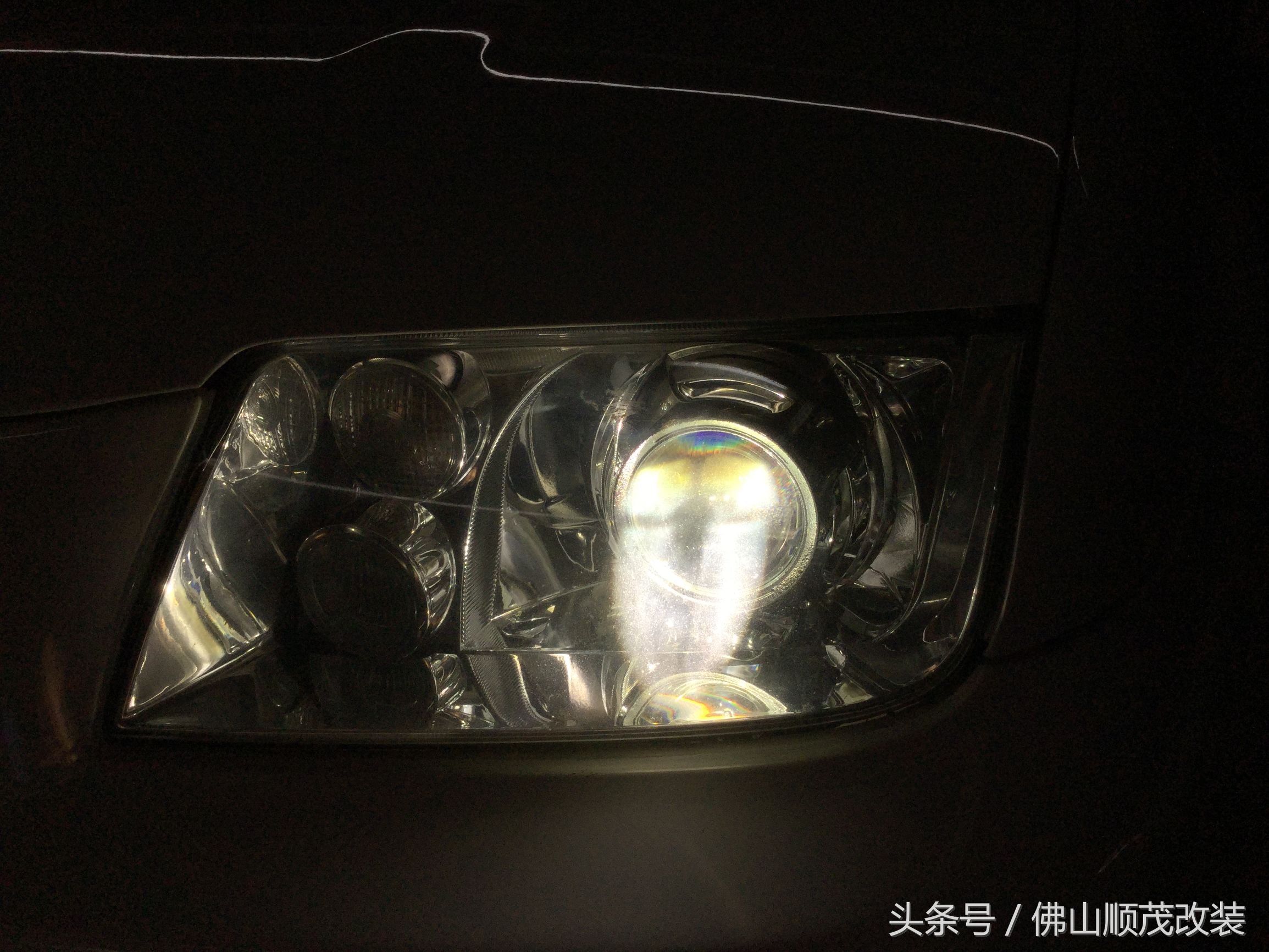老款宝来升级疝气大灯,宝来大灯升级最佳方法