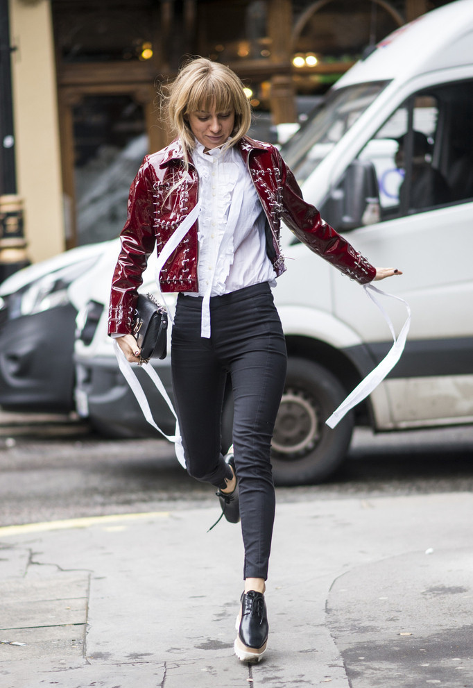 秋冬黑色皮衣,机车潮款皮衣