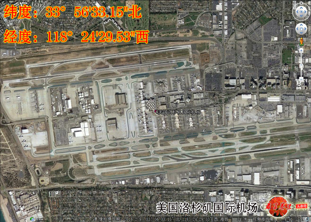 中国十大机场卫星地图,世界十大飞机场排名