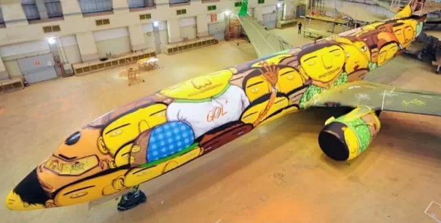 最酷的飞机涂装,各种各样的飞机涂装