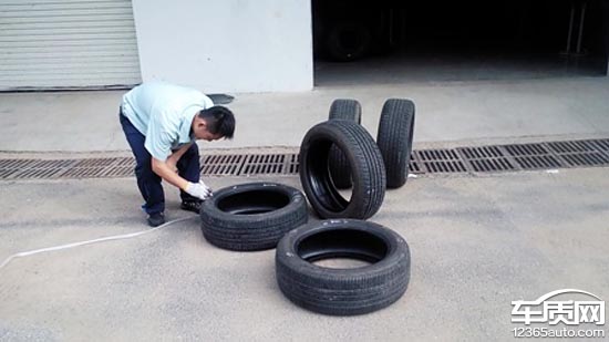 普利司通轮胎出现裂纹图片,普利司通动力侠龟裂解决了吗
